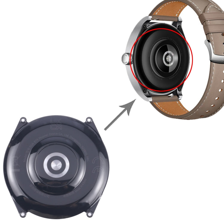 For Huawei Watch Buds Original Rear Housing Cover - Black