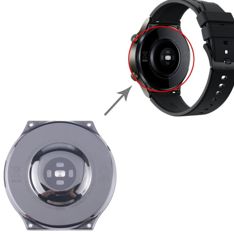 For Huawei Watch GT 2 Pro VID-B19 Original Back Cover Full Assembly - Black
