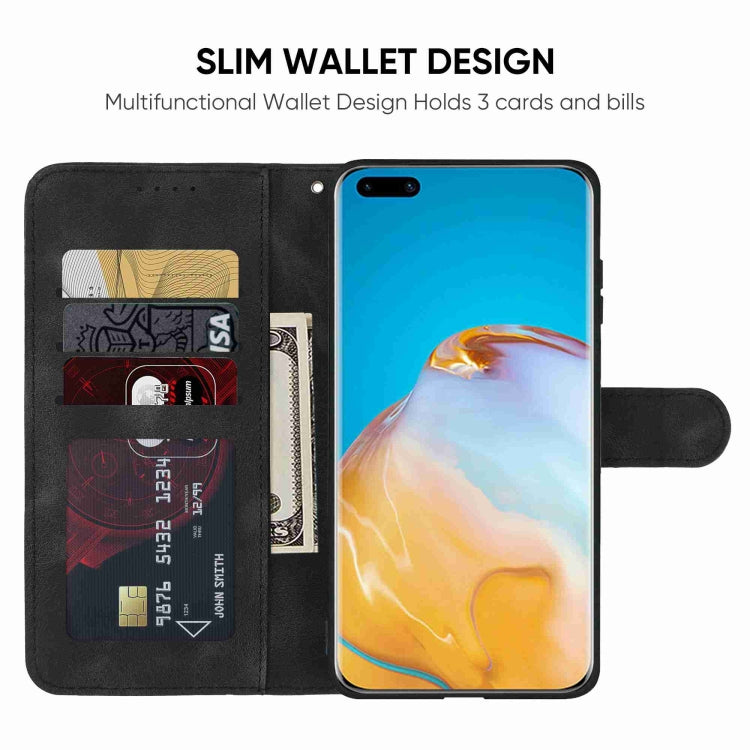 For Huawei P40 Pro Skin Feel Geometric Lines Leather Phone Case