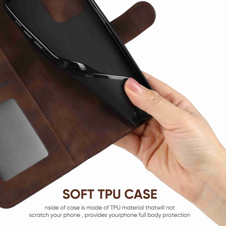 For Xiaomi Redmi 9A Skin Feel Geometric Lines Leather Phone Case