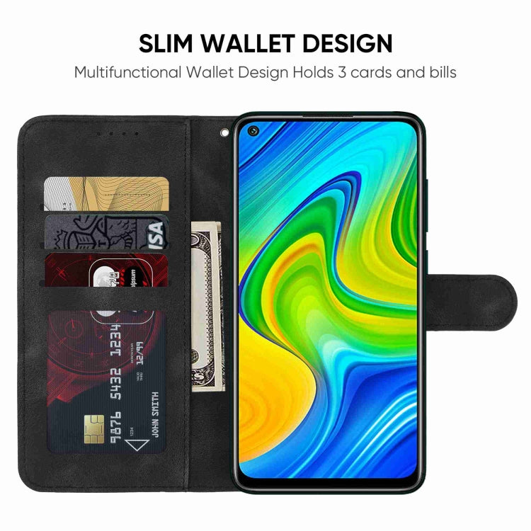 For Xiaomi Redmi 10X 4G Skin Feel Geometric Lines Leather Phone Case