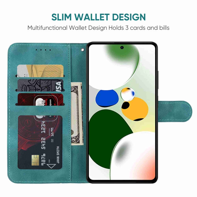 For Xiaomi Redmi Note 12 Pro 5G Global Skin Feel Geometric Lines Leather Phone Case