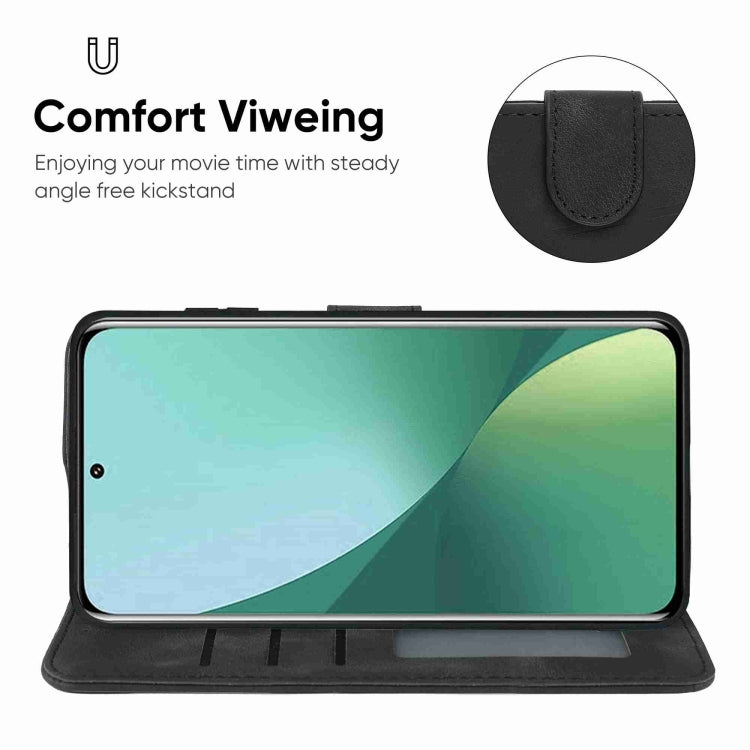 For Xiaomi 12 Pro Skin Feel Geometric Lines Leather Phone Case