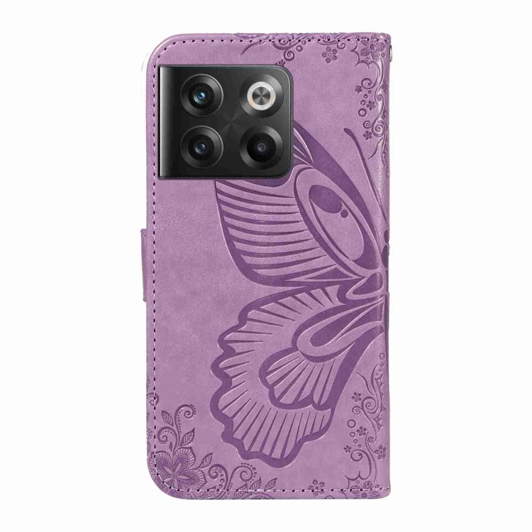 For OnePlus 10T / Ace Pro 5G Swallowtail Butterfly Embossed Leather Phone Case