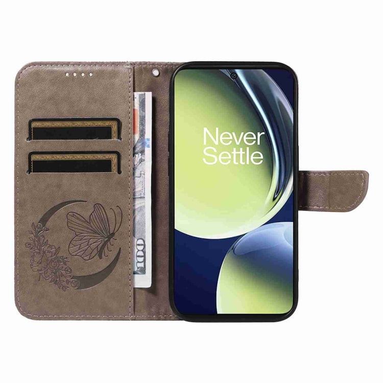 For OnePlus Nord CE 3 Lite Swallowtail Butterfly Embossed Leather Phone Case