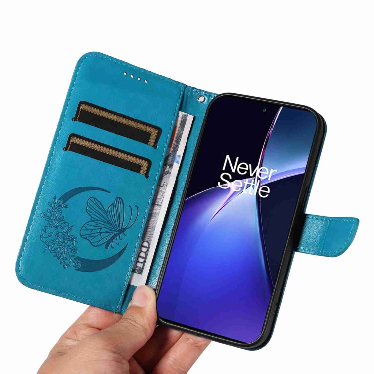 For OnePlus Nord CE4 Swallowtail Butterfly Embossed Leather Phone Case