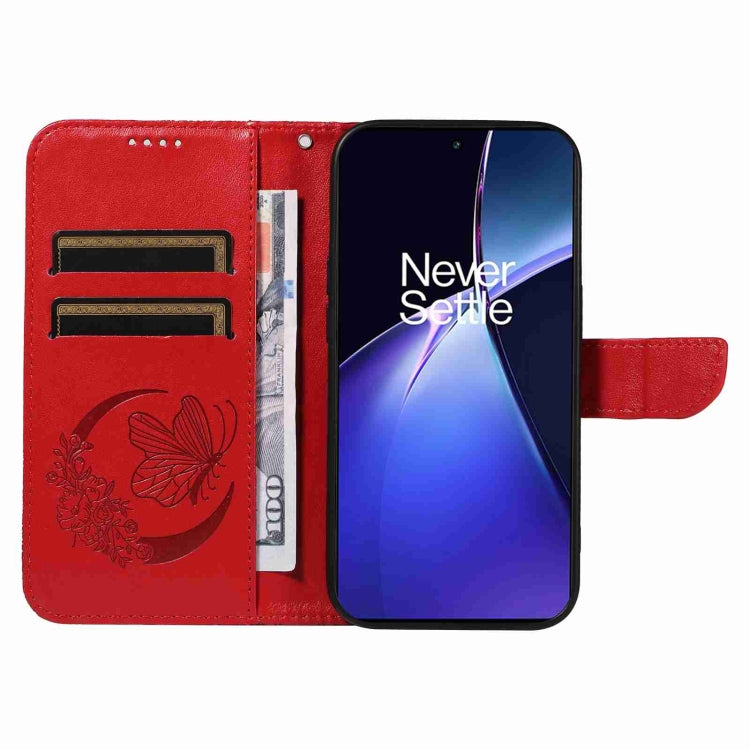 For OnePlus Nord CE4 Swallowtail Butterfly Embossed Leather Phone Case