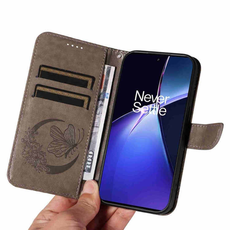 For OnePlus Nord CE4 Swallowtail Butterfly Embossed Leather Phone Case