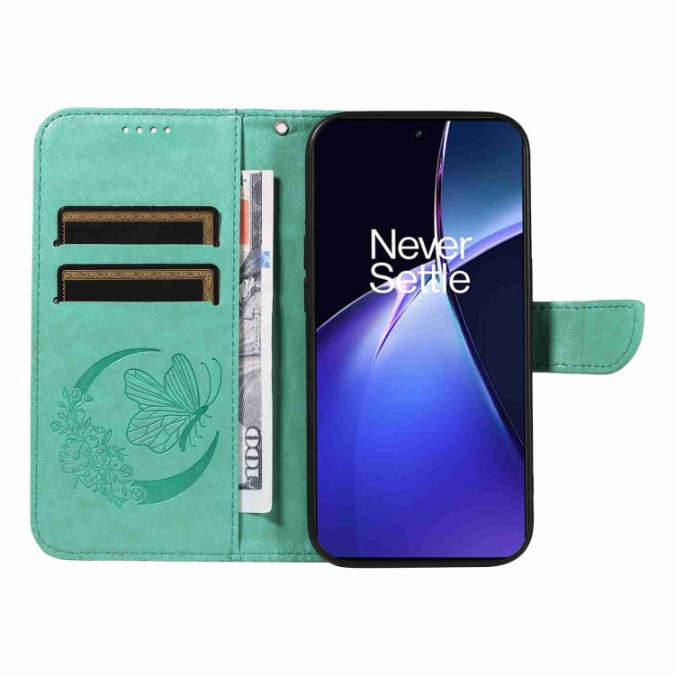 For OnePlus Nord CE4 Swallowtail Butterfly Embossed Leather Phone Case