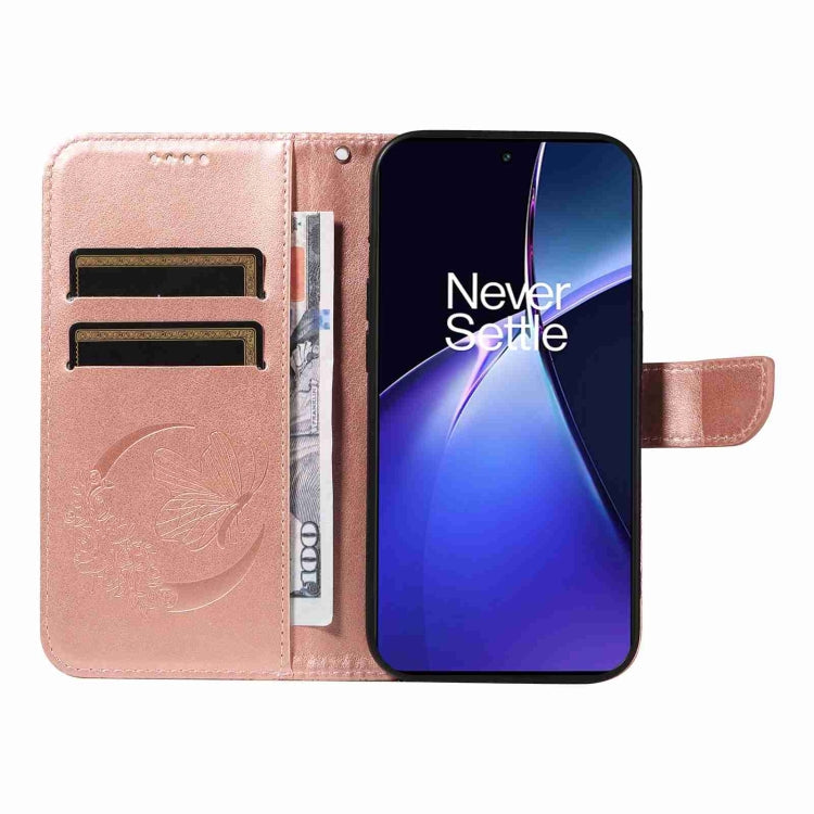 For OnePlus Nord CE4 Swallowtail Butterfly Embossed Leather Phone Case