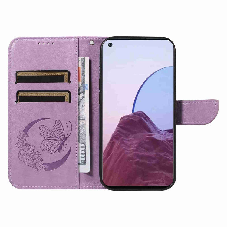 For OnePlus Nord N20 5G / OPPO A96 5G Swallowtail Butterfly Embossed Leather Phone Case