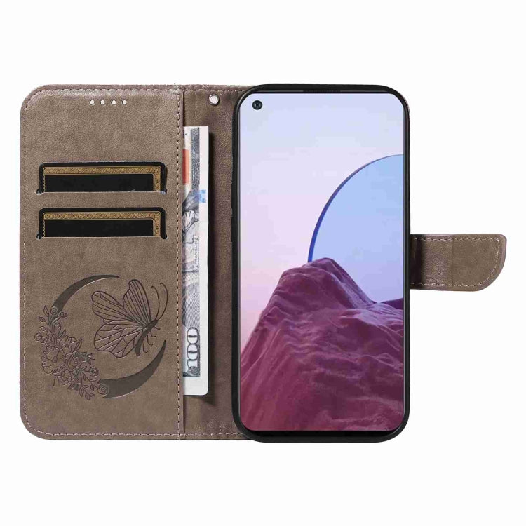 For OnePlus Nord N20 5G / OPPO A96 5G Swallowtail Butterfly Embossed Leather Phone Case