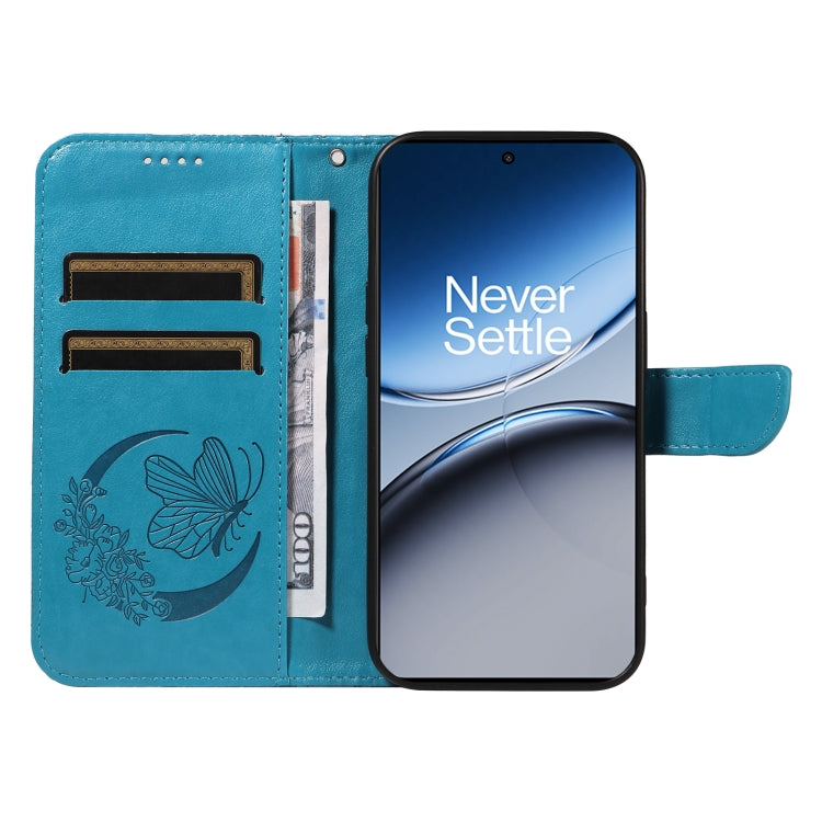 For OnePlus Nord 4 5G Swallowtail Butterfly Embossed Leather Phone Case