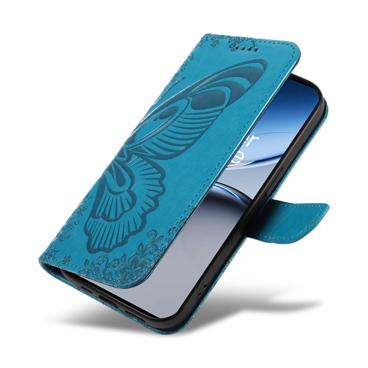 For OnePlus Nord 4 5G Swallowtail Butterfly Embossed Leather Phone Case