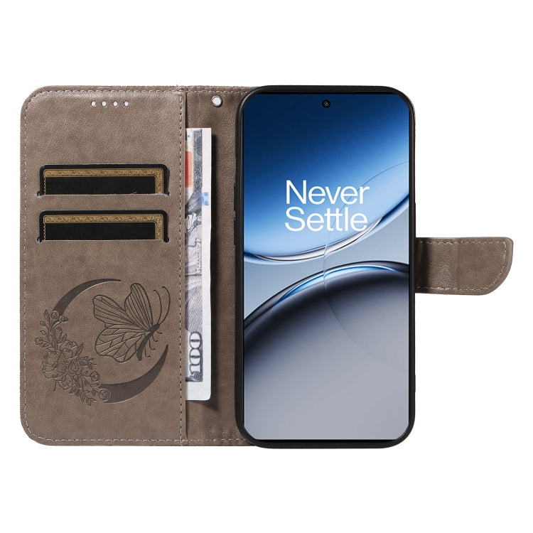 For OnePlus Nord 4 5G Swallowtail Butterfly Embossed Leather Phone Case