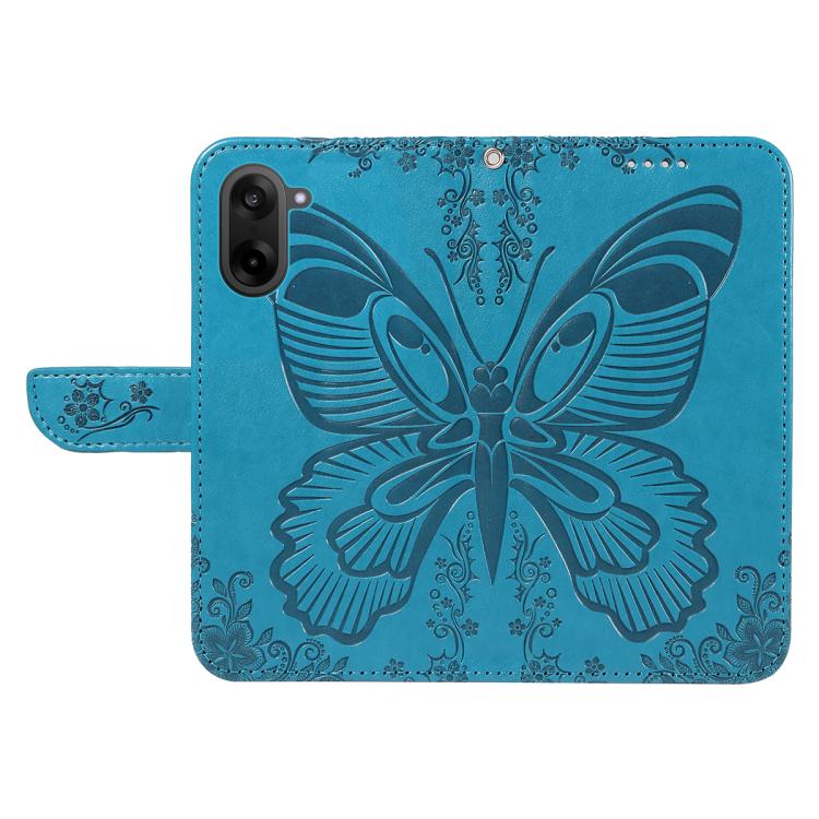For OnePlus Nord CE5 Swallowtail Butterfly Embossed Leather Phone Case