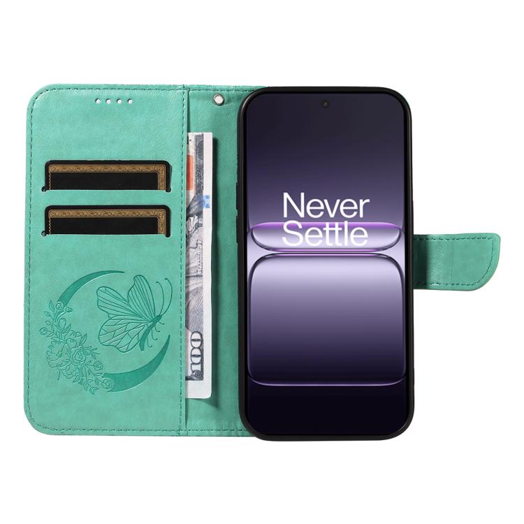 For OnePlus Nord CE5 Swallowtail Butterfly Embossed Leather Phone Case