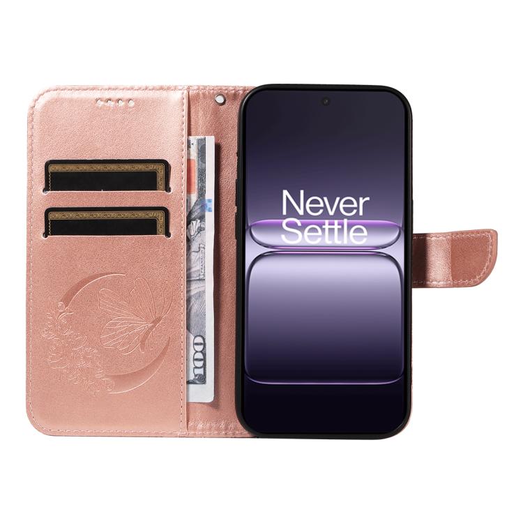 For OnePlus Nord CE5 Swallowtail Butterfly Embossed Leather Phone Case