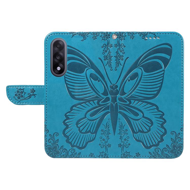 For OnePlus Ace 5 Ultra Swallowtail Butterfly Embossed Leather Phone Case