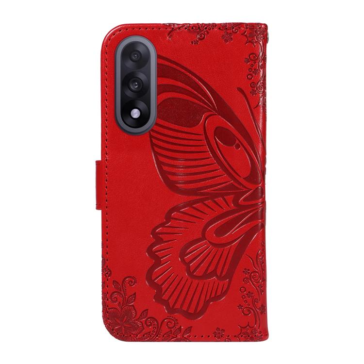 For OnePlus Ace 5 Ultra Swallowtail Butterfly Embossed Leather Phone Case