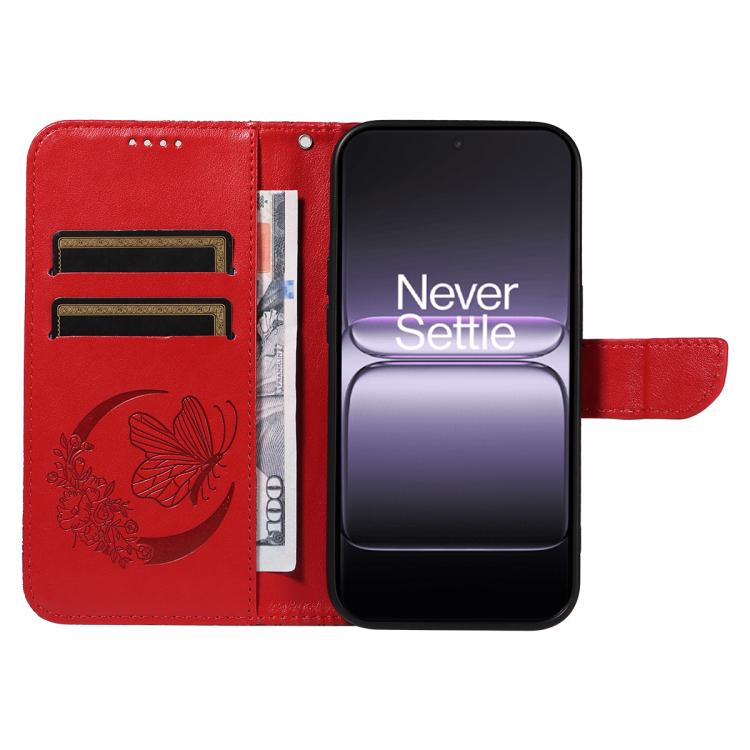 For OnePlus Ace 5 Ultra Swallowtail Butterfly Embossed Leather Phone Case