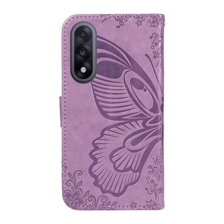 For OnePlus Ace 5 Ultra Swallowtail Butterfly Embossed Leather Phone Case