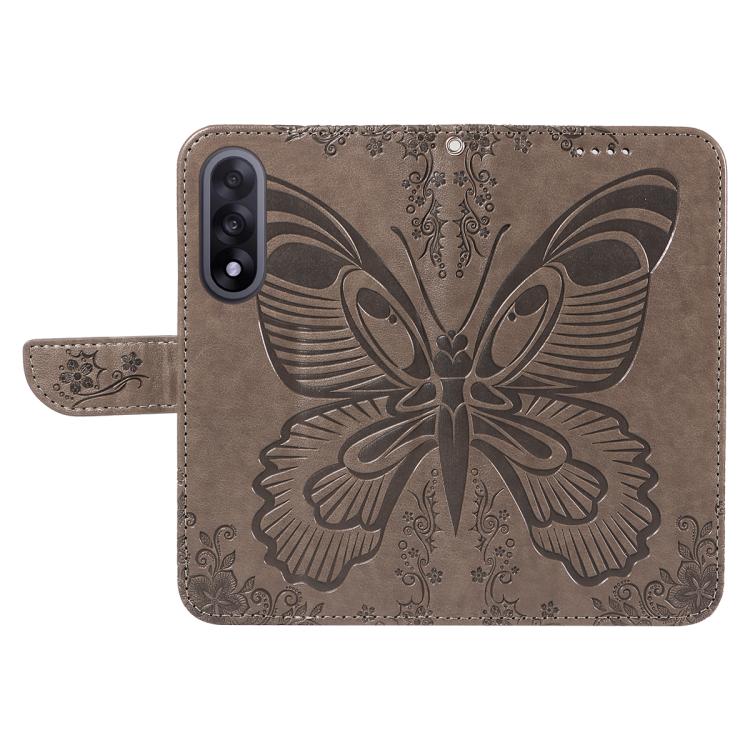 For OnePlus Ace 5 Ultra Swallowtail Butterfly Embossed Leather Phone Case