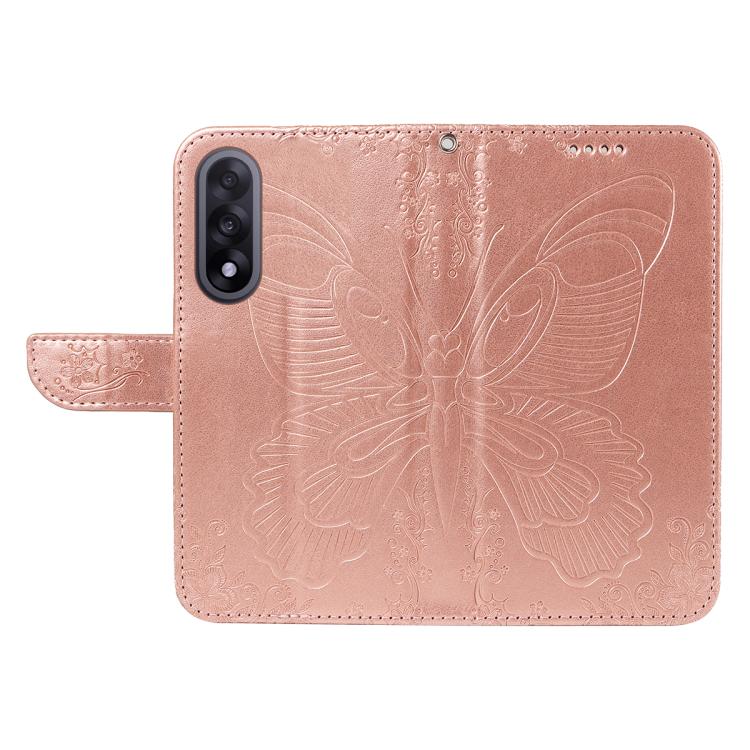 For OnePlus Ace 5 Ultra Swallowtail Butterfly Embossed Leather Phone Case