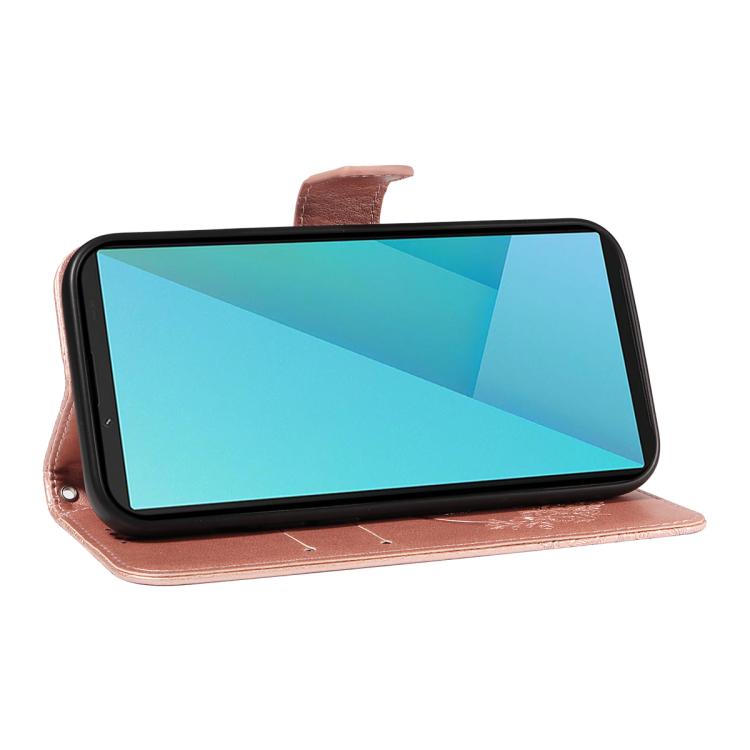 For Sony Xperia 10 VII Swallowtail Butterfly Embossed Leather Phone Case