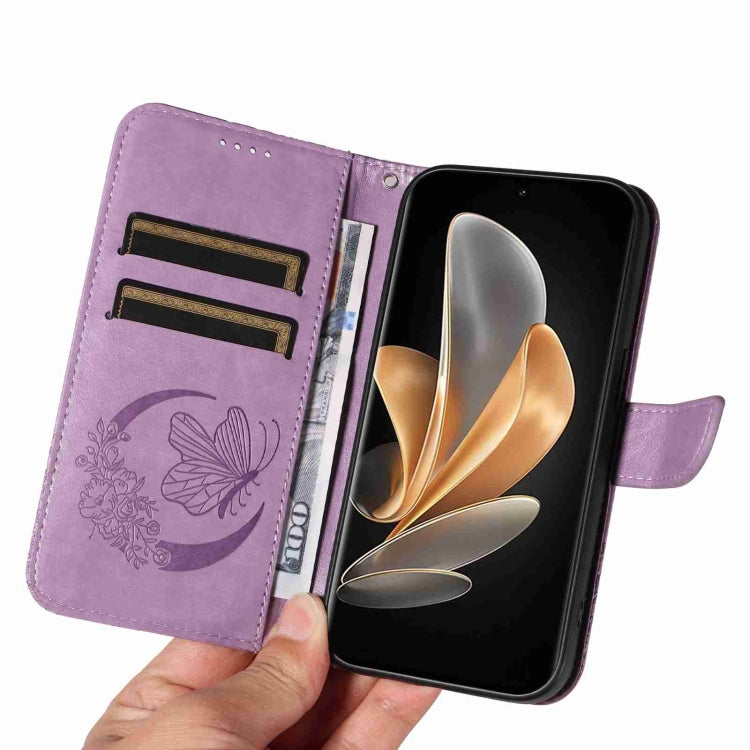 For vivo V29 5G Swallowtail Butterfly Embossed Leather Phone Case