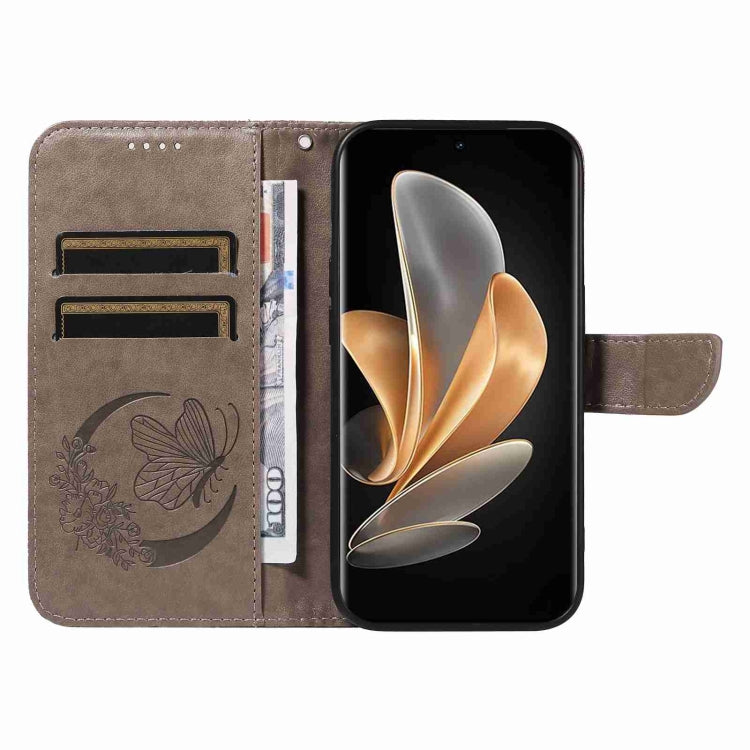 For vivo V29 5G Swallowtail Butterfly Embossed Leather Phone Case