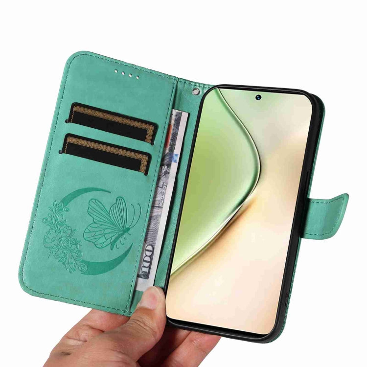 For vivo V29e / Y200 5G Swallowtail Butterfly Embossed Leather Phone Case