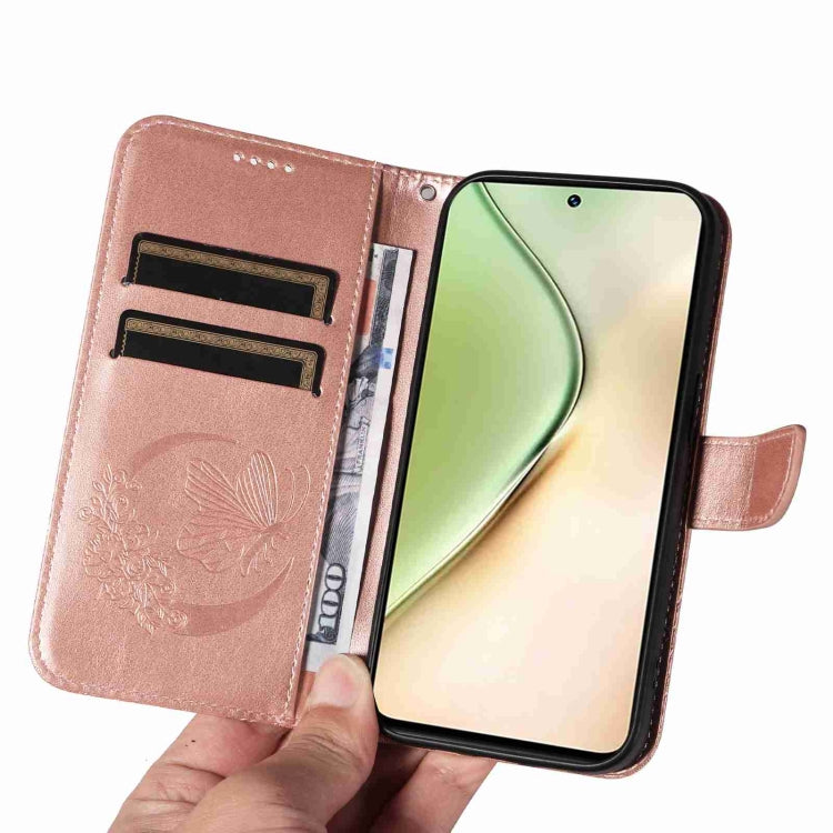 For vivo V29e / Y200 5G Swallowtail Butterfly Embossed Leather Phone Case