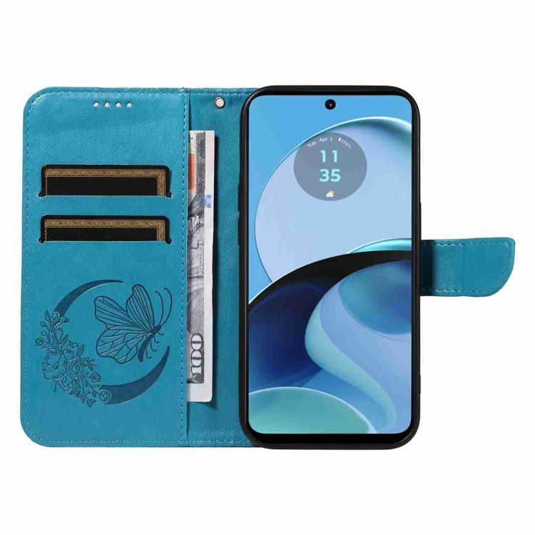 For vivo Y21 / Y21s / Y33s Swallowtail Butterfly Embossed Leather Phone Case