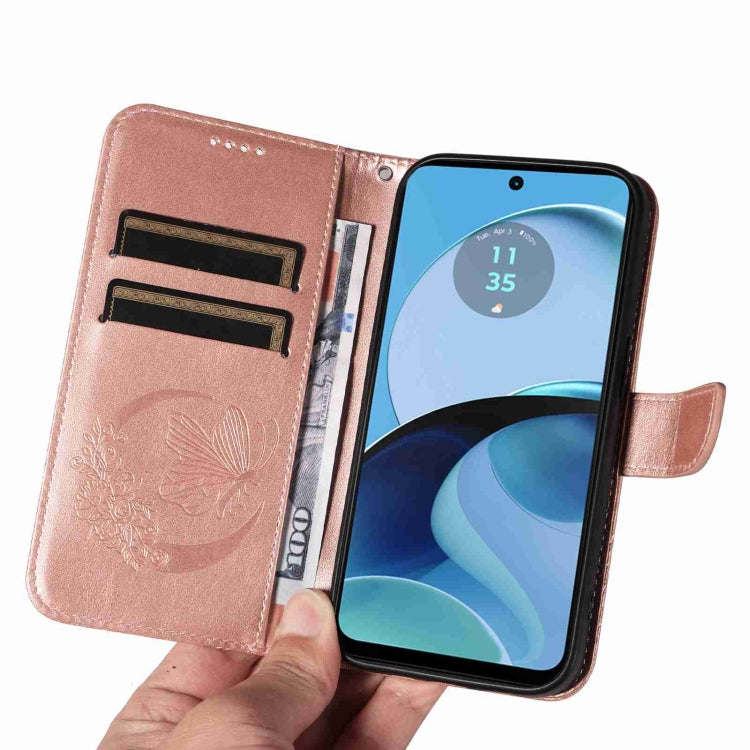For vivo Y21 / Y21s / Y33s Swallowtail Butterfly Embossed Leather Phone Case