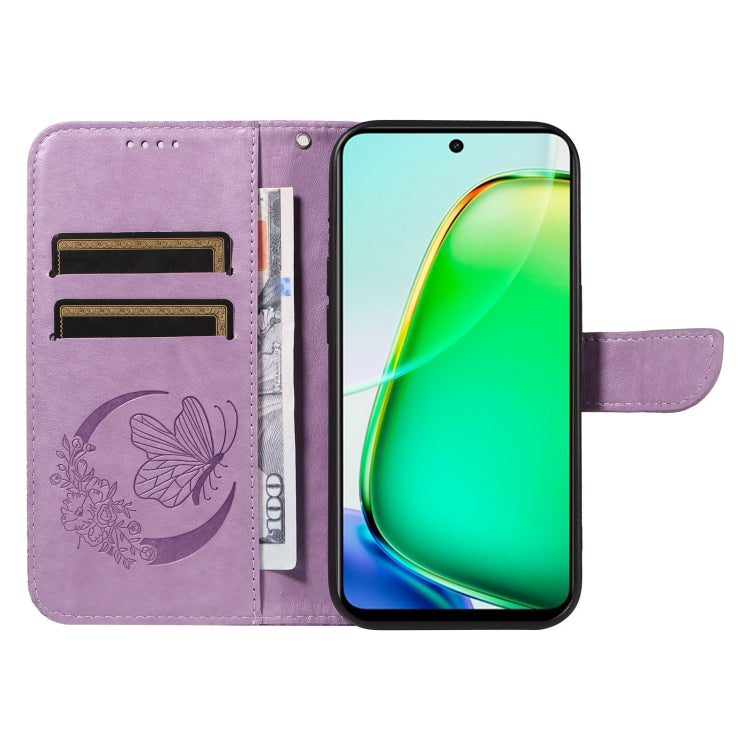 For vivo Y28 4G Swallowtail Butterfly Embossed Leather Phone Case