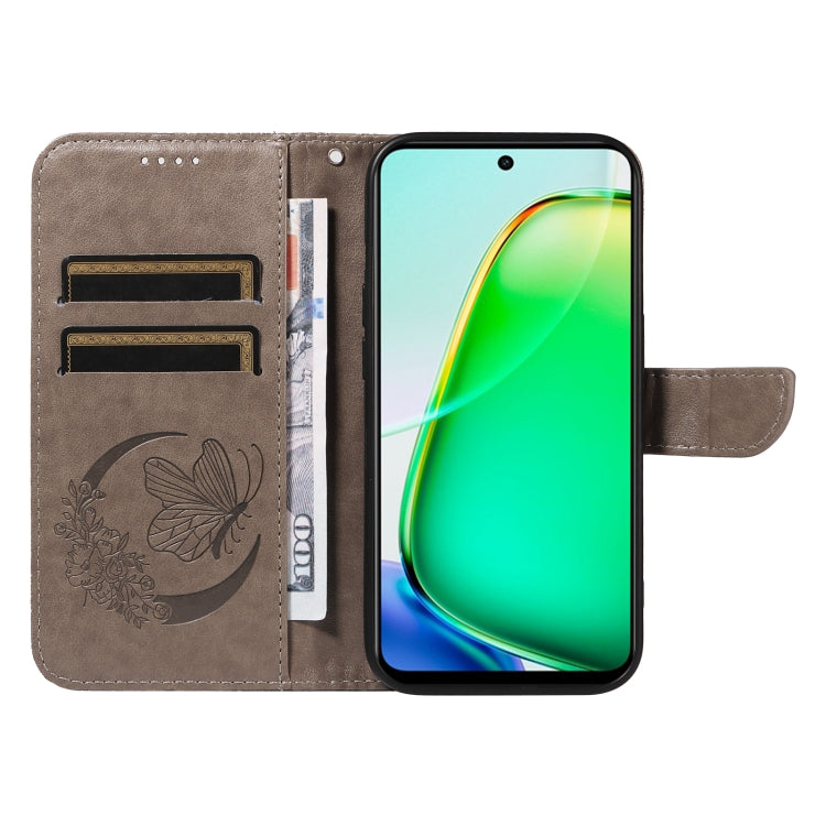 For vivo Y28 4G Swallowtail Butterfly Embossed Leather Phone Case