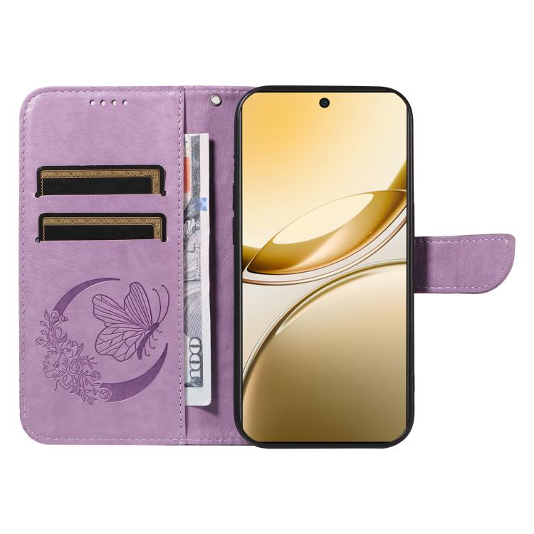 For vivo V50 5G Global Swallowtail Butterfly Embossed Leather Phone Case