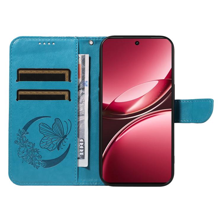 For vivo V50 Lite 5G Global Swallowtail Butterfly Embossed Leather Phone Case