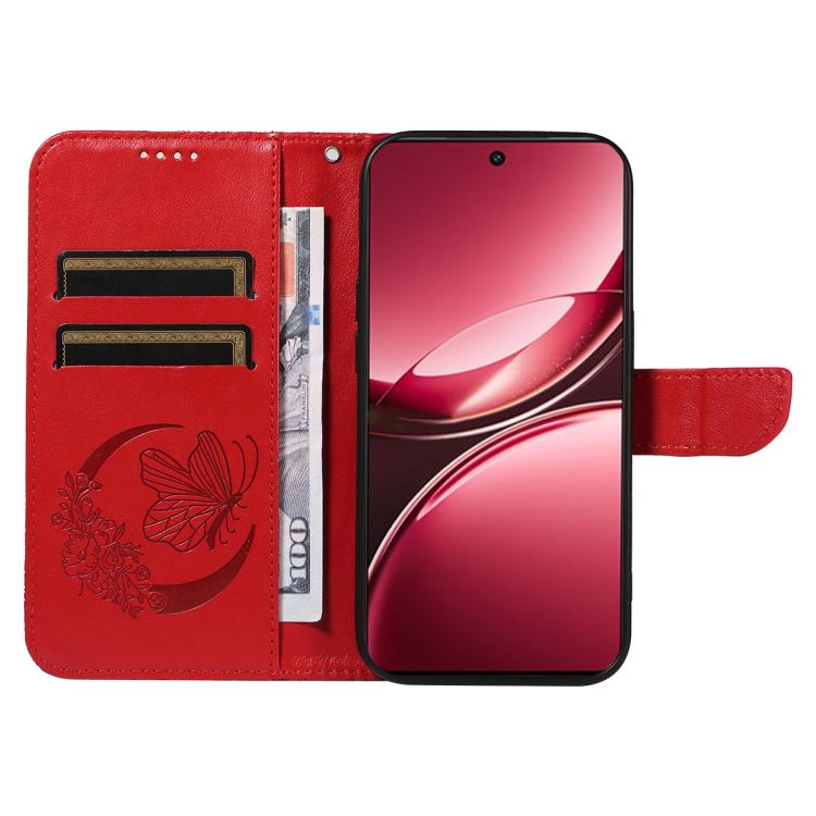 For vivo V50 Lite 5G Global Swallowtail Butterfly Embossed Leather Phone Case