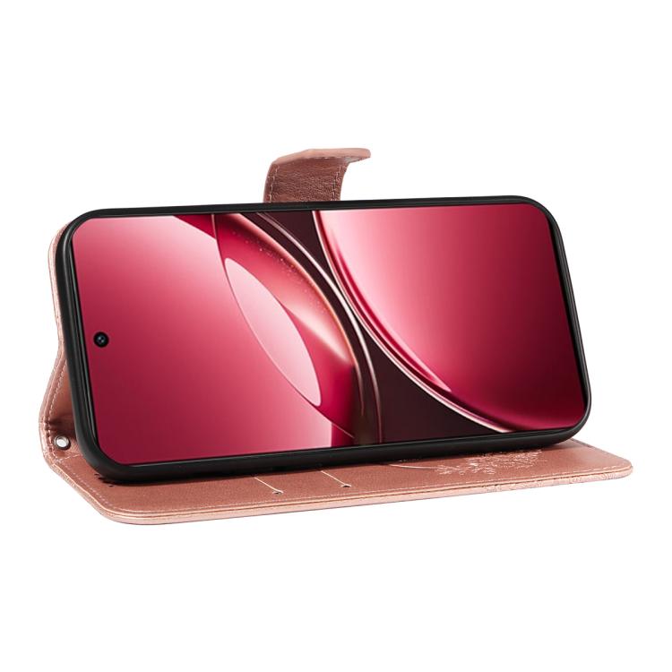 For vivo V50 Lite 5G Global Swallowtail Butterfly Embossed Leather Phone Case