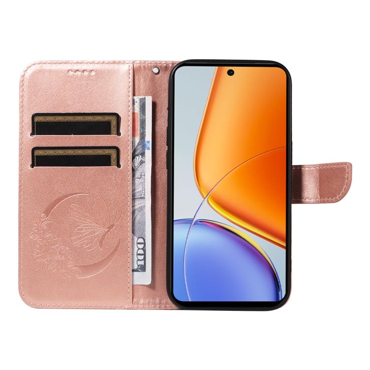 For vivo Y39 5G Global Swallowtail Butterfly Embossed Leather Phone Case