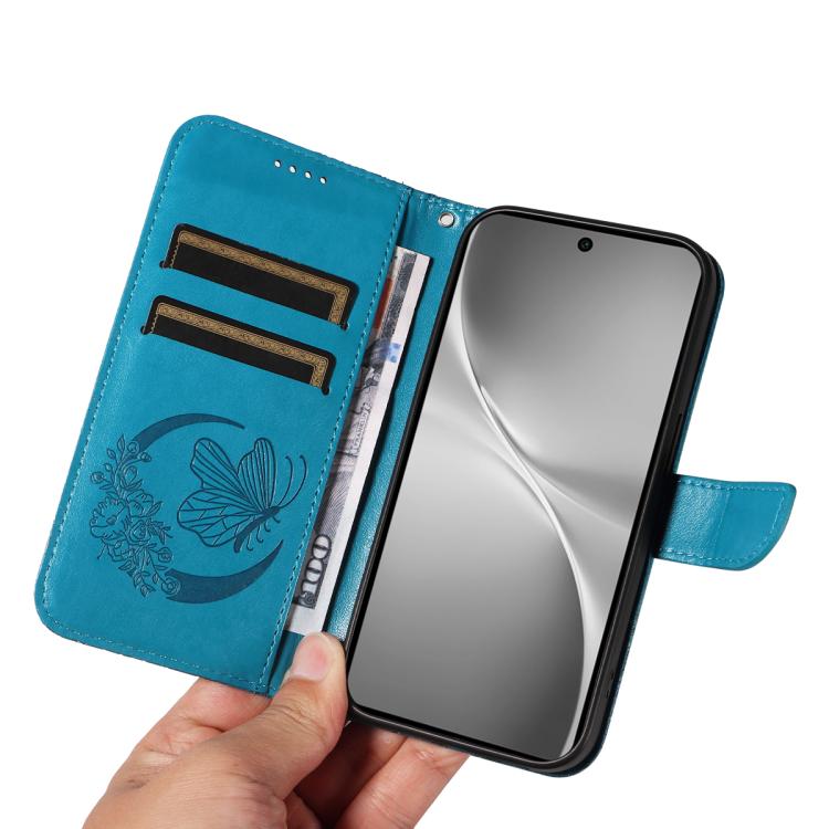 For vivo V60 5G Swallowtail Butterfly Embossed Leather Phone Case