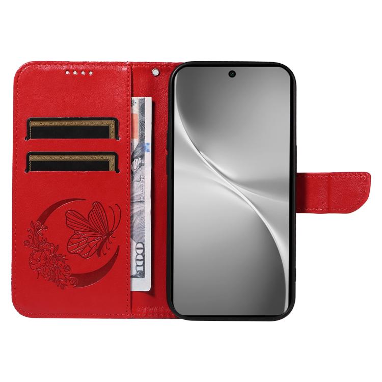 For vivo V60 5G Swallowtail Butterfly Embossed Leather Phone Case