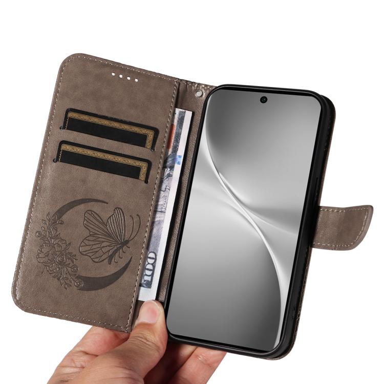 For vivo V60 5G Swallowtail Butterfly Embossed Leather Phone Case