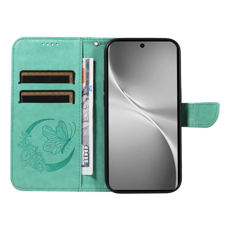 For vivo V60 5G Swallowtail Butterfly Embossed Leather Phone Case