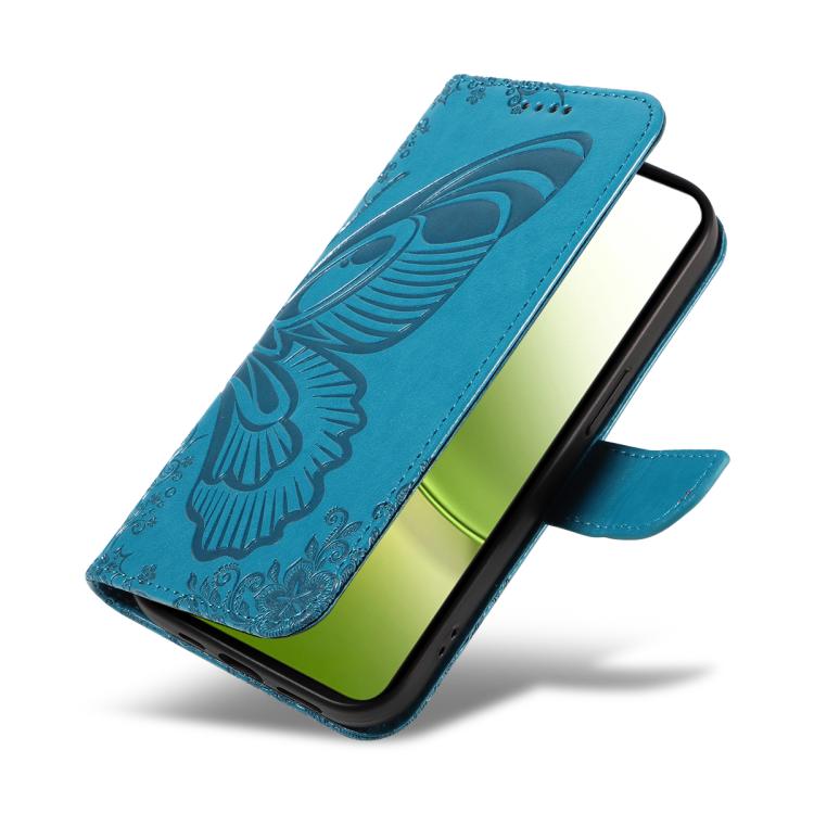 For vivo Y400 5G Swallowtail Butterfly Embossed Leather Phone Case
