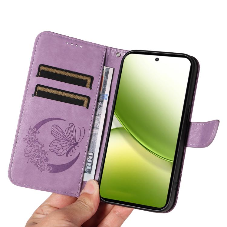 For vivo Y400 5G Swallowtail Butterfly Embossed Leather Phone Case