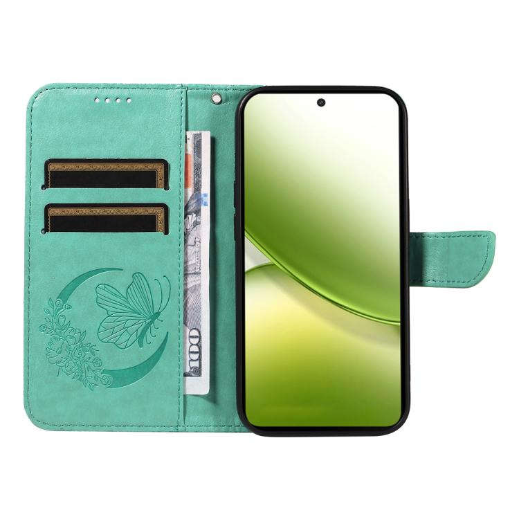 For vivo Y400 5G Swallowtail Butterfly Embossed Leather Phone Case