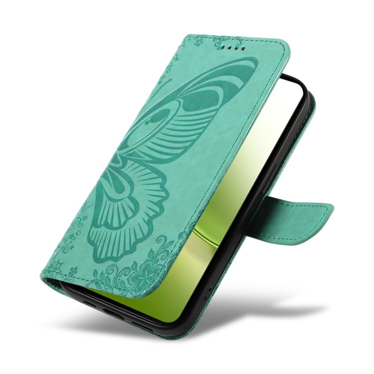 For vivo Y400 5G Swallowtail Butterfly Embossed Leather Phone Case